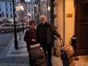 Checking out of Prague